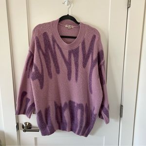 Purple Crewneck Sweater